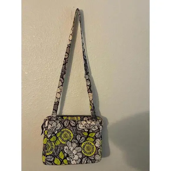 Vera Bradley Crossbody Bag with Floral and Geometric Print - Picture 4 of 4